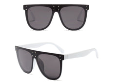 Fashion men and women glasses big box face slimming sunglasses