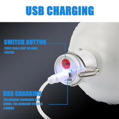 Rain Proof USB Charging Camping Beam Light