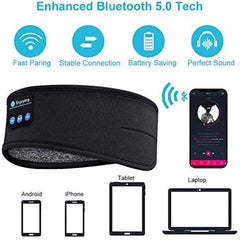 Sleep and Workout Bluetooth Elastic Wireless Headband